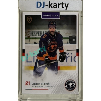 2025/26 Goal Cards Maxa liga 2.s. #LIT - 26 Jakub Klepiš Parallel xx/10