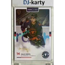 2025/26 Goal Cards Maxa liga 2.s. #LIT - 18 Kale Costa Parallel xx/10