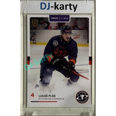 2025/26 Goal Cards Maxa liga 2.s. #LIT - 20 Lukáš Plos Parallel xx/10