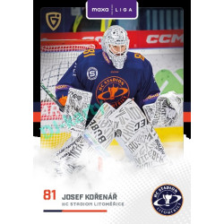 2025/26 Goal Cards Maxa liga 2.s. #LIT - 15 Josef Kořenář Canvas Parallel