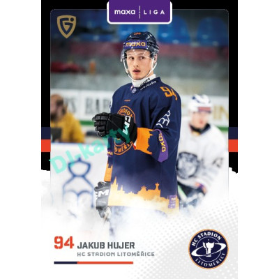 2025/26 Goal Cards Maxa liga 2.s. #LIT - 25 Jakub Hujer Canvas Parallel