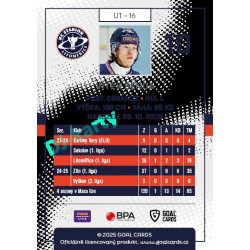 2025/26 Goal Cards Maxa liga 2.s. #LIT - 16 Vítek Benda