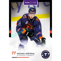 2025/26 Goal Cards Maxa liga 2.s. #LIT - 17 Michael Koštoval