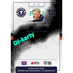 2025/26 Goal Cards Maxa liga 2.s. #LIT - 28 Jaroslav Nedvěd