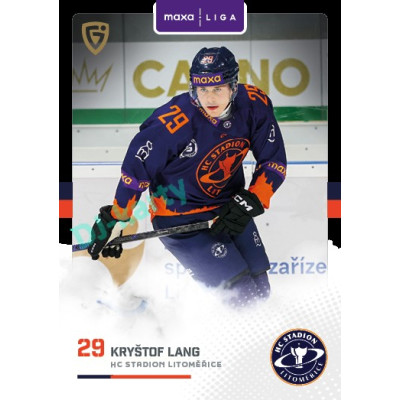2025/26 Goal Cards Maxa liga 2.s. #LIT - 23 Kryštof Lang