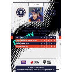 2025/26 Goal Cards Maxa liga 2.s. #LIT - 19 Martin Ryšavý