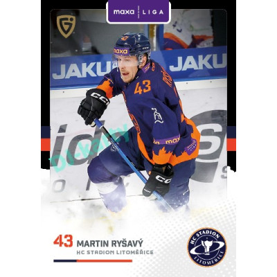 2025/26 Goal Cards Maxa liga 2.s. #LIT - 19 Martin Ryšavý