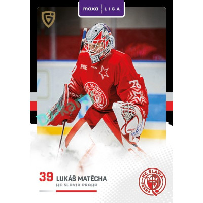 2025/26 Goal Cards Maxa liga 2.s. #SLA - 17 Lukáš Matěcha Canvas Parallel
