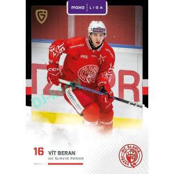 2025/26 Goal Cards Maxa liga 2.s. #SLA - 18 Vít Beran Canvas Parallel