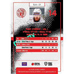 2025/26 Goal Cards Maxa liga 2.s. #SLA - 21 Jiří Průžek