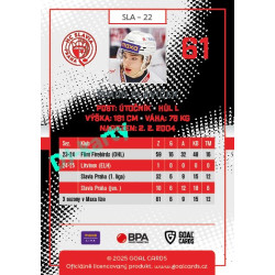 2025/26 Goal Cards Maxa liga 2.s. #SLA - 22 Šimon Slavíček
