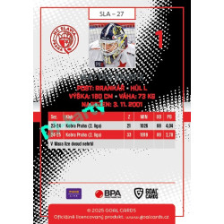 2025/26 Goal Cards Maxa liga 2.s. #SLA - 27 Matyáš Ondrík