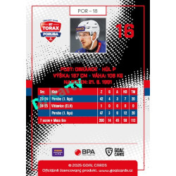 2025/26 Goal Cards Maxa liga 2.s. #POR - 18 Adam Sedlák