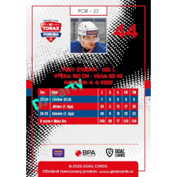 2025/26 Goal Cards Maxa liga 2.s. #POR - 23 Otakar Šik