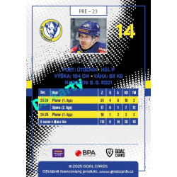 2025/26 Goal Cards Maxa liga 2.s. #PRE - 23 David Dobša
