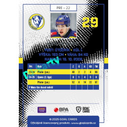 2025/26 Goal Cards Maxa liga 2.s. #PRE - 22 Martin Nášel