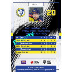 2025/26 Goal Cards Maxa liga 2.s. #PRE - 17 Tomáš Hanák