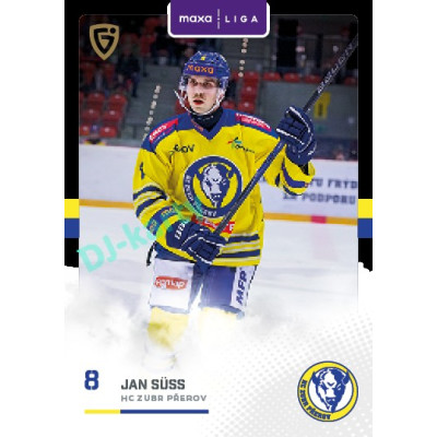 2025/26 Goal Cards Maxa liga 2.s. #PRE - 26 Jan Süss Canvas Parallel