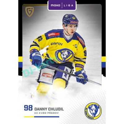 2025/26 Goal Cards Maxa liga 2.s. #PRE - 30 Danny Chludil Canvas Parallel