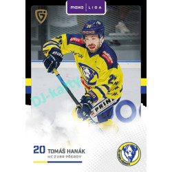 2025/26 Goal Cards Maxa liga 2.s. #PRE - 17 Tomáš Hanák Canvas Parallel