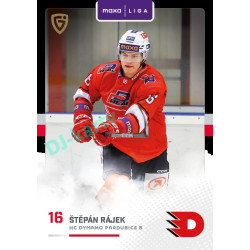 2025/26 Goal Cards Maxa liga 2.s. #PCE - 18 Štěpán Rájek Canvas Parallel