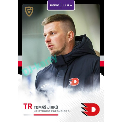 2025/26 Goal Cards Maxa liga 2.s. #PCE - 29 Tomáš Jirků Canvas Parallel