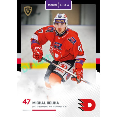 2025/26 Goal Cards Maxa liga 2.s. #PCE - 27 Michal Rouha Canvas Parallel