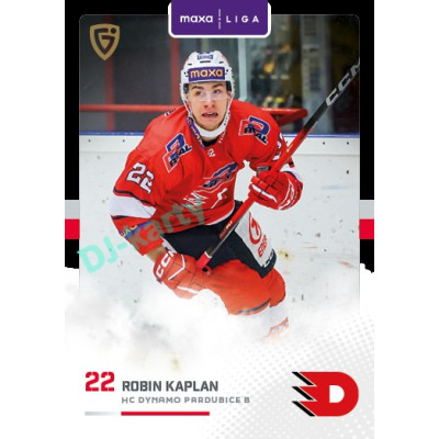 2025/26 Goal Cards Maxa liga 2.s. #PCE - 25 Robin Kaplan Canvas Parallel