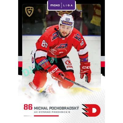 2025/26 Goal Cards Maxa liga 2.s. #PCE - 22 Michal Pochobradský