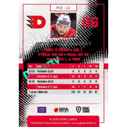 2025/26 Goal Cards Maxa liga 2.s. #PCE - 22 Michal Pochobradský
