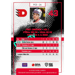 2025/26 Goal Cards Maxa liga 2.s. #PCE - 26 Antonín Lučan