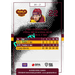 2025/26 Goal Cards Maxa liga 2.s. #JIH - 21 Tomáš Jiránek