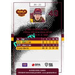 2025/26 Goal Cards Maxa liga 2.s. #JIH - 20 Radek Pořízek