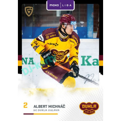 2025/26 Goal Cards Maxa liga 2.s. #JIH - 24 Albert Michnáč