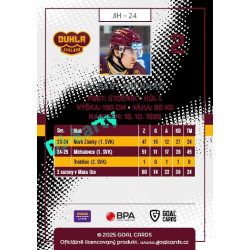 2025/26 Goal Cards Maxa liga 2.s. #JIH - 24 Albert Michnáč