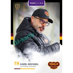 2025/26 Goal Cards Maxa liga 2.s. #JIH - 29 Karel Nekvasil Canvas Parallel