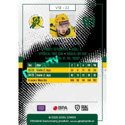2025/26 Goal Cards Maxa liga 2.s. #VSE - 22 Tomáš Jandus