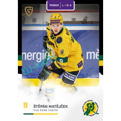 2025/26 Goal Cards Maxa liga 2.s. #VSE - 20 Štěpán Matějček