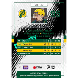 2025/26 Goal Cards Maxa liga 2.s. #VSE - 29 Robert Černý