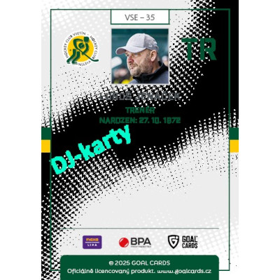 2025/26 Goal Cards Maxa liga 2.s. #VSE - 35 Luboš Jenáček