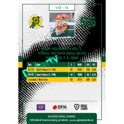 2025/26 Goal Cards Maxa liga 2.s. #VSE - 16 Miroslav Svoboda