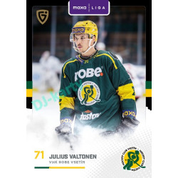 2025/26 Goal Cards Maxa liga 2.s. #VSE - 23 Julius Valtonen Canvas Parallel