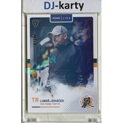 2025/26 Goal Cards Maxa liga 2.s. #VSE - 35 Luboš Jenáček Parallel xx/10
