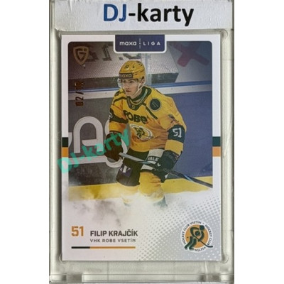 2025/26 Goal Cards Maxa liga 2.s. #VSE - 34 Filip Krajčík Parallel xx/10
