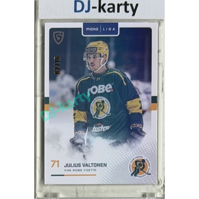 2025/26 Goal Cards Maxa liga 2.s. #VSE - 23 Julius Valtonen Parallel xx/10