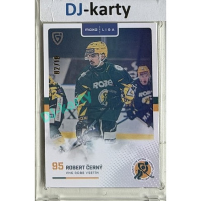 2025/26 Goal Cards Maxa liga 2.s. #VSE - 29 Robert Černý Parallel xx/10