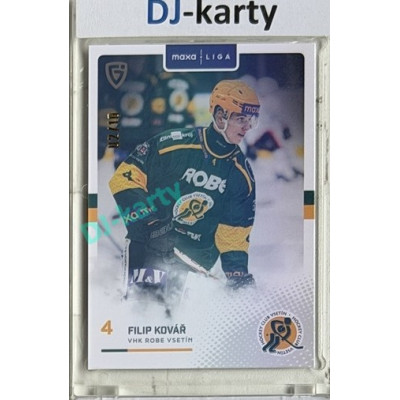 2025/26 Goal Cards Maxa liga 2.s. #VSE - 32 Filip Kovář Parallel xx/10