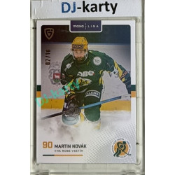2025/26 Goal Cards Maxa liga 2.s. #VSE - 28 Martin Novák Parallel xx/10