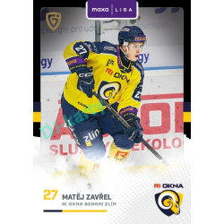 2025/26 Goal Cards Maxa liga 2.s. #ZLI - 17 Matěj Zavřel