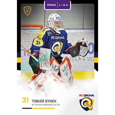 2025/26 Goal Cards Maxa liga 2.s. #ZLI - 42 Tobiáš Synek